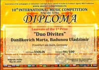 10 International Music Competition Belgrad 2019